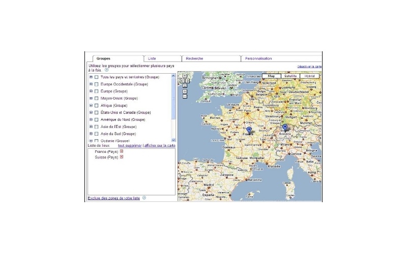 Ciblage géographique publicité en ligne